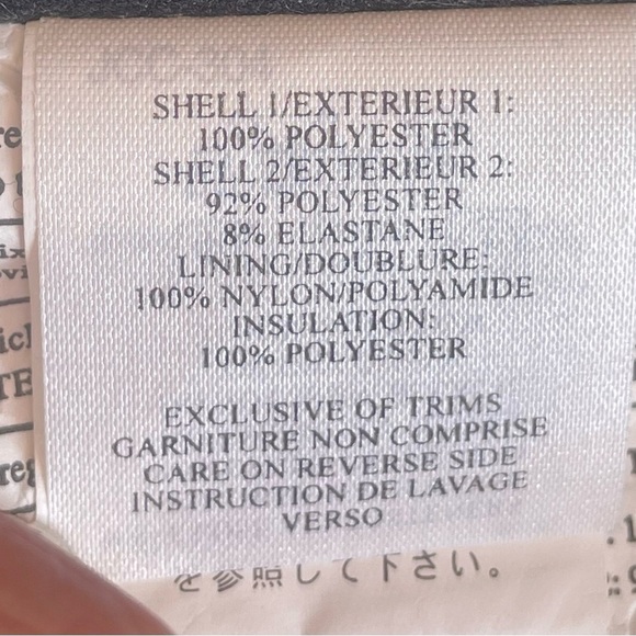 Marmot Kitzbul Vest Size: Medium Color: Silver Grey w/ Black Stretch Side Panels - Picture 9 of 10